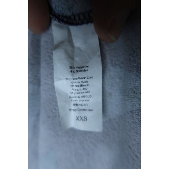 LuLaRoe Nicole Dress Fit Flare Purple Bird Patterned Stretch Scoop Neck Size XXS - Picture 12 of 12